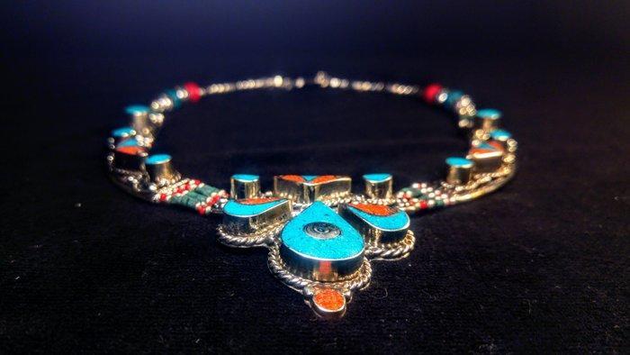 Unieke ketting - Halsketting, Verzamelen, Mineralen en Fossielen
