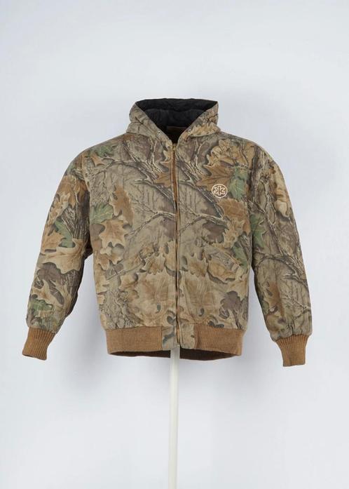 Vintage Baggy UpStream Jacket in Realtree size M, Kleding | Heren, Jassen | Winter, Ophalen of Verzenden