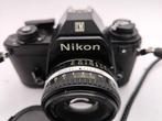 Nikon EM + Nikon Series E 1,8/50mm | Analoge camera, Nieuw