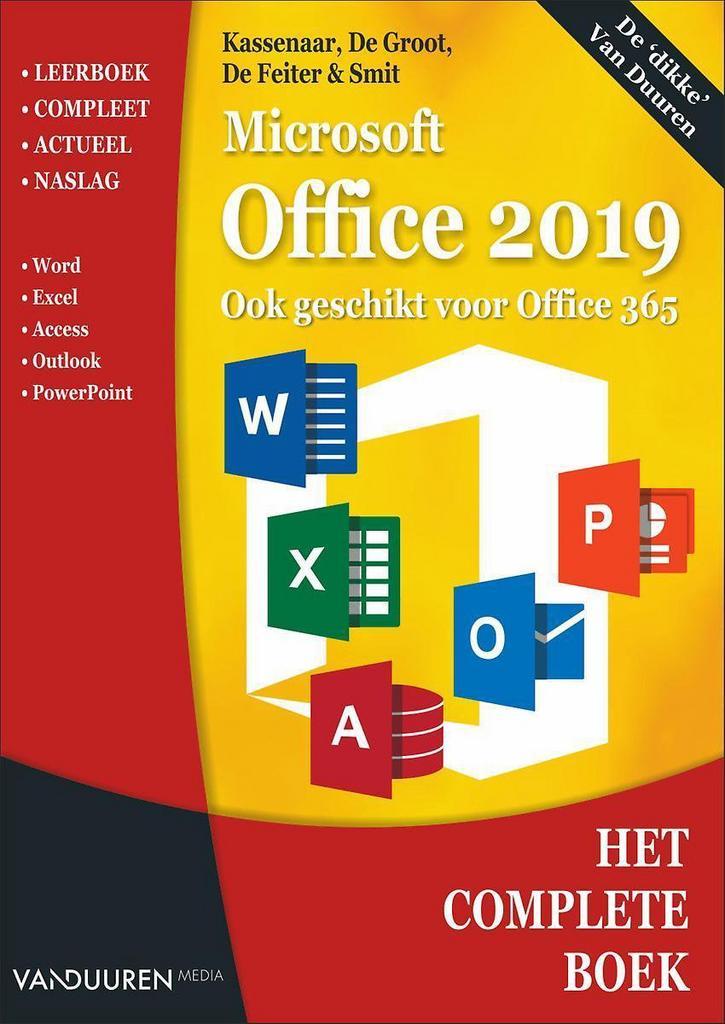 Microsoft Office 2019 / Het complete boek 9789463560894, Boeken, Informatica en Computer, Gelezen, Verzenden