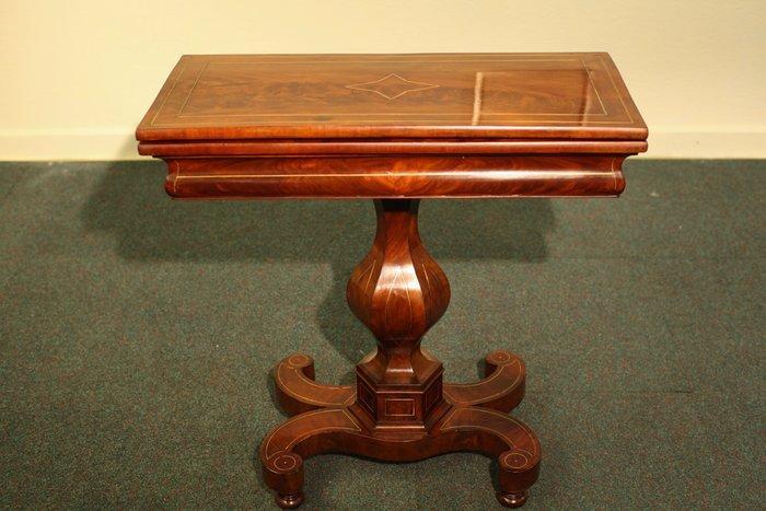 Table de jeux - Acajou, Bronze - Charles X, Antiquités & Art, Antiquités | Meubles | Chaises & Canapés