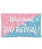 Gevelvlag Gender Reveal 1.5m, Verzenden