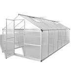 Serre versterkt 421x250x195cm aluminium 10,53 m²