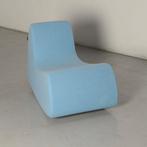Softline design fauteuil, lichtblauw, 90 x 56 x 38 cm, Ophalen of Verzenden