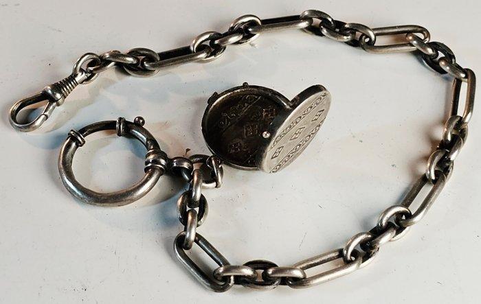 swidesh antique - chain, Handtassen en Accessoires, Horloges | Heren