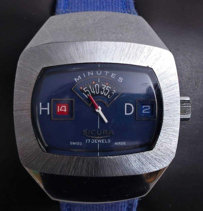 Sicura - Nos 1970s mechanical - Zonder Minimumprijs - Heren, Handtassen en Accessoires, Horloges | Heren