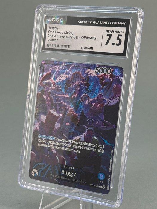 Bandai - 1 Graded card - One Piece - Buggy OP09-042 Full, Hobby & Loisirs créatifs, Jeux de cartes à collectionner | Autre