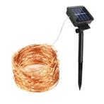 Zonne-Energie Outdoor LED verlichting - 20 meter - Warm, Nieuw, Verzenden