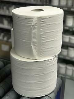 Poetspapier 2-laags 24-26.5cm breed 380 meter lengte per 2 r, Bricolage & Construction, Peinture, Vernis & Laque, Envoi