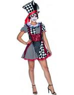 Pierrot kleedje voor dames met glitter, Ophalen of Verzenden, Nieuw