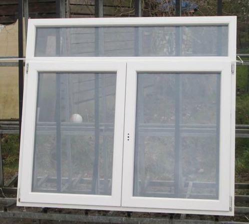 pvc raam , chassis van 169 x 153  wit, Doe-het-zelf en Bouw, Raamkozijnen en Schuifdeuren