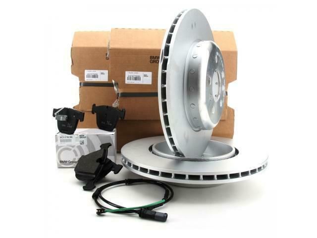ORIGINELE BMW remset remschijf + remblokken + Wako BMW 5-ser, Autos : Pièces & Accessoires, Freins & Transmission, Enlèvement ou Envoi