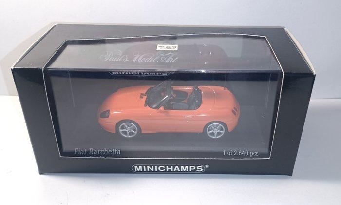 Minichamps 1:43 - Modelauto - Fiat Barghetta Spyder -, Hobby en Vrije tijd, Modelauto's | 1:5 tot 1:12