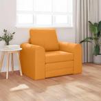vidaXL Slaapbank Donkergeel 98 x 71 x 83 cm Stof, Verzenden, Nieuw