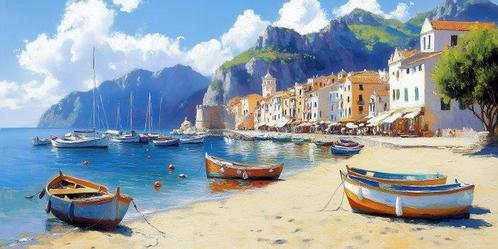 Iconica - Sun, Sand and Sea · XXL, Antiek en Kunst, Kunst | Schilderijen | Modern