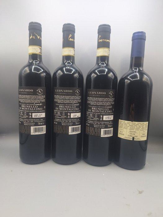 2023 Le Difese & 2019 x3 Leonardo da Vinci Brunello -, Collections, Vins