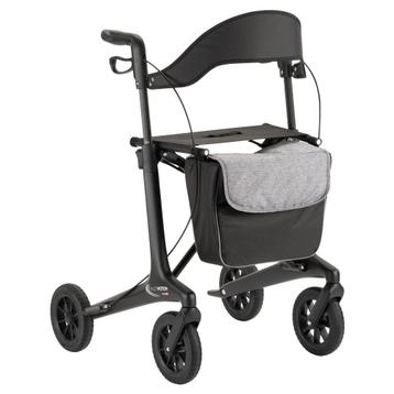 MultiMotion Carbon rollator met softwielen - Maat L - Zwart beschikbaar voor biedingen