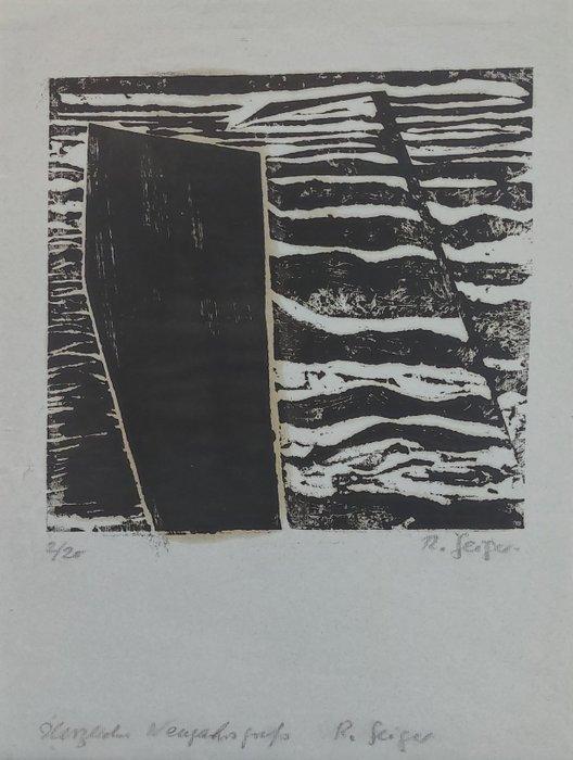 Rupprecht Geiger (1908-2009) - Ohne Titel, Antiquités & Art, Antiquités | Autres Antiquités