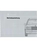 1990 MERCEDES BENZ E KLASSE T INSTRUCTIEBOEKJE DUITS