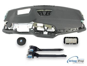 Airbag set Dashboard HUD grijs stiksel BMW X5 G05 2018-... beschikbaar voor biedingen