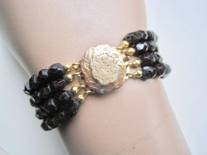 Zonder minimumprijs - Armband - 14 karaat Geel goud, Handtassen en Accessoires, Armbanden