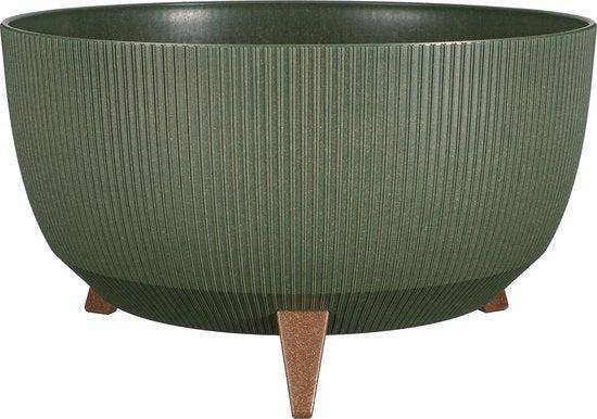 2dekans | Mica Decorations Doppio Bloempot op Poten - H22 x, Jardin & Terrasse, Pots de fleurs, Enlèvement ou Envoi