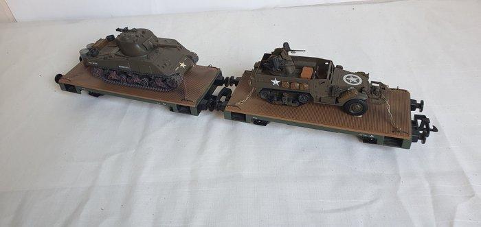 Playmobil, Zelfbouw G - Modeltrein goederenwagon (2) - Twee, Hobby en Vrije tijd, Modeltreinen | Overige schalen