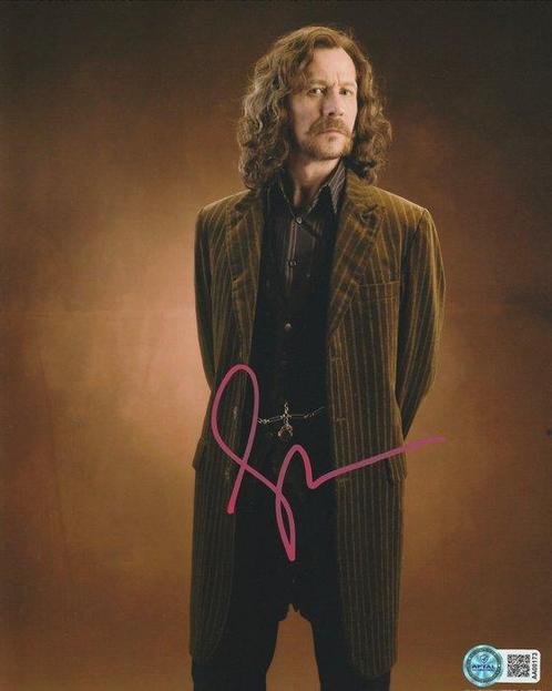 Harry Potter - Signed by Gary Oldman (Sirius Black), Verzamelen, Film en Tv