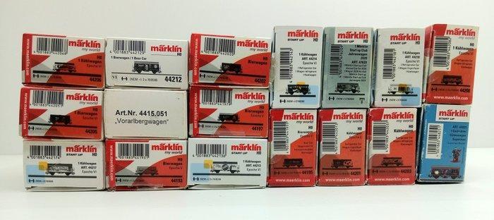 Märklin H0 - Modeltrein goederenwagon (17) - Cool and beer, Hobby en Vrije tijd, Modeltreinen | H0