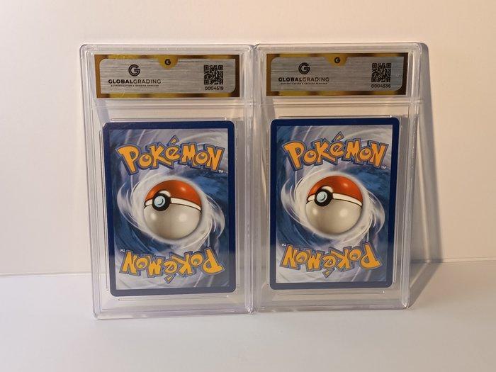 Pokémon - 2 Graded card - Pikachu, Mew - GG 9 - Various sets, Hobby en Vrije tijd, Verzamelkaartspellen | Pokémon
