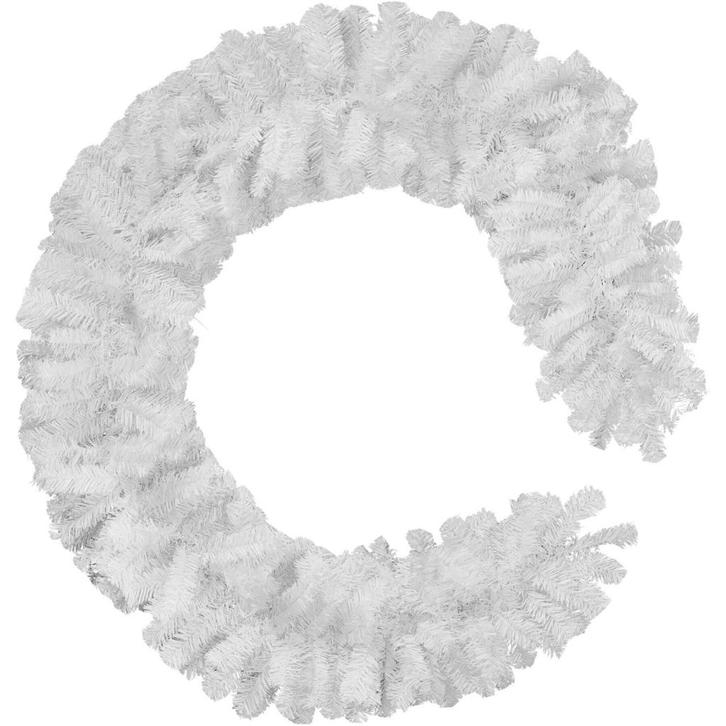 tectake Kerstslinger natuurgetrouw 2,7 m - wit, Divers, Noël, Envoi
