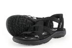 Skechers Sandalen in maat 38 Zwart, Verzenden, Sandalen of Muiltjes