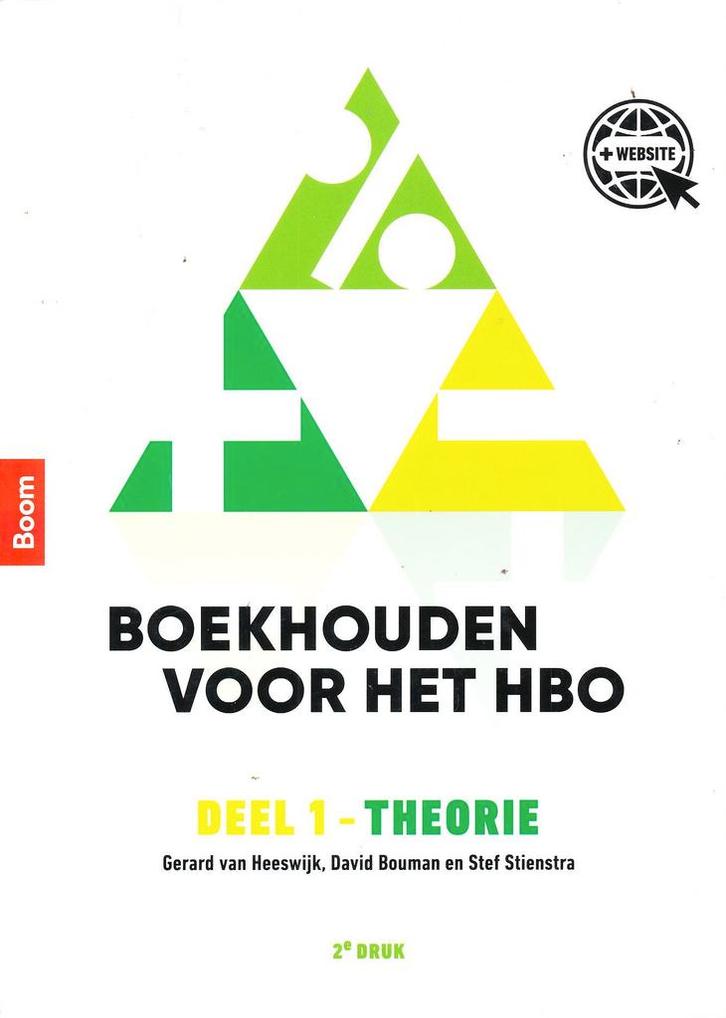 Boekhouden voor het HBO, Boeken, Schoolboeken, Verzenden