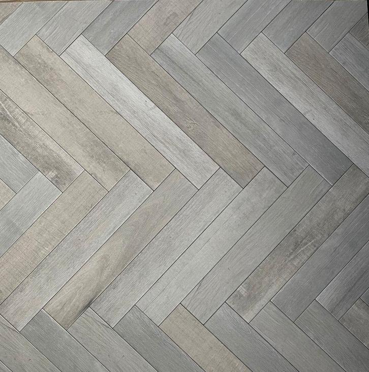 Visgraat Tegels 10x60 / FOREST GREY Visgraat Vloertegel /, Doe-het-zelf en Bouw, Tegels, Ophalen of Verzenden