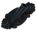 Vlaggenstokhouder klassiek aluminium zwart, Divers, Drapeaux & Banderoles