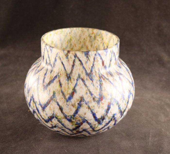 Art Deco - Vaas - Glas, Antiek en Kunst, Kunst | Designobjecten