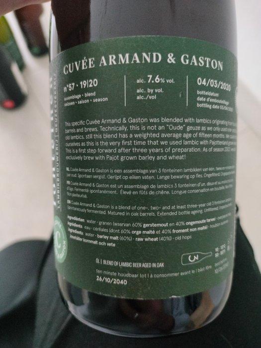 3 Fonteinen - Cuvee armand 2018, Perzik Rood 2021, Oude, Verzamelen, Wijnen
