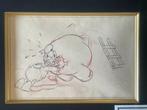 Walt Disney - Original Donald Duck drawing by Disney Legend,, Nieuw