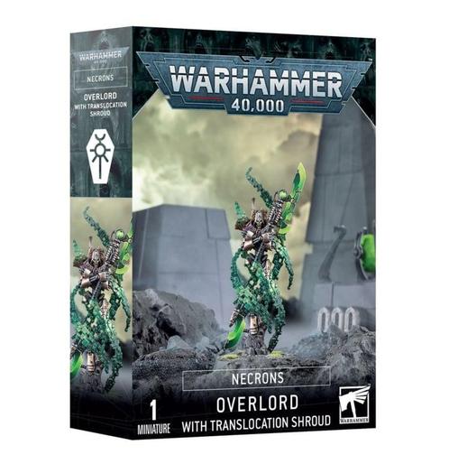 Necrons Overlord with translocation shroud (Warhammer nieuw), Hobby en Vrije tijd, Wargaming, Ophalen of Verzenden