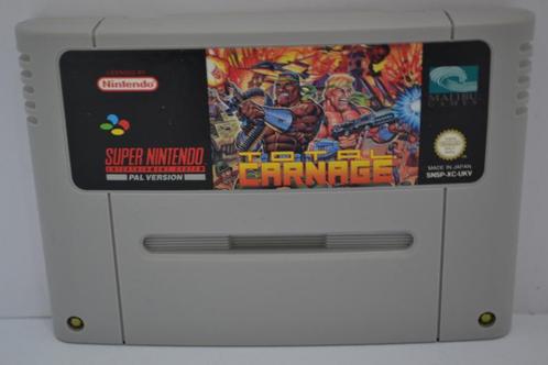 Total Carnage (SNES UKV), Games en Spelcomputers, Games | Nintendo Super NES