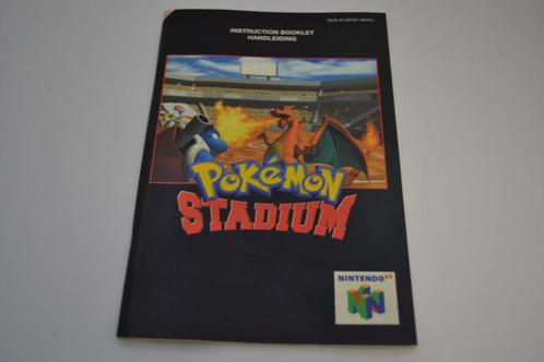 Pokemon Stadium (N64 NHAU MANUAL), Games en Spelcomputers, Spelcomputers | Nintendo Consoles | Accessoires