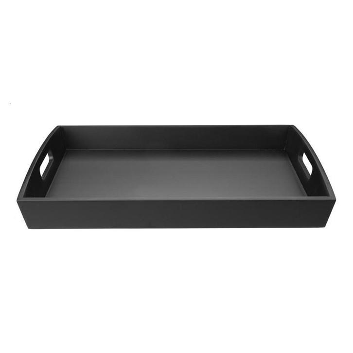 Dienblad | Bamboe | Zwart | 510x350x70(h)mm Olympia, Zakelijke goederen, Horeca | Keukenapparatuur, Nieuw in verpakking, Verzenden