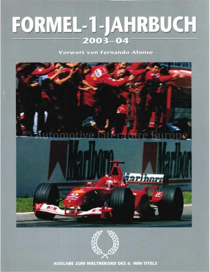 FORMEL 1 JAHRBUCH 2003 - 04, Livres, Autos | Livres