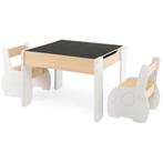 2dekans | Coast 4-in-1 Kindertafel van Hout - Kindertafel, Kinderen en Baby's, Kinderkamer | Complete kinderkamers, Ophalen of Verzenden