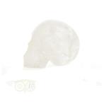 Bergkristal kristallen schedel Nr. 409 - 89 gram, Verzenden