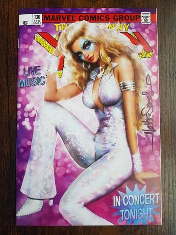 Uncanny X Men #130 - Signed by Nathan Szerdy + COA - 1