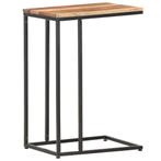 vidaXL Bijzettafel 35x45x65 cm massief hout, Huis en Inrichting, Tafels | Bijzettafels, Verzenden, Nieuw