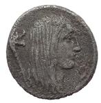 Romeinse Republiek. L. Hostilius Saserna, 48 v.Chr..