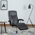 vidaXL Televisiefauteuil kunstleer zwart, Huis en Inrichting, Fauteuils, Verzenden, Nieuw