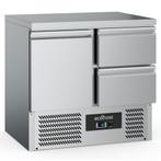 Koelwerkbank | 230L | 1 Deur (1/1 GN) + 2 Laden | +2°C/+8°C, Verzenden